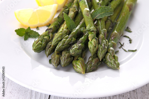 Photo: asparagus with herbs asparagus with herbs