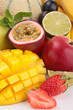 Foto: close up on fruits close up on fruits
