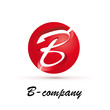 Vektor: Vector Logo spherical letter B 3d Vector Logo spherical letter B 3d
