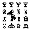 Vektor: Trophy and Awards Icons Trophy and Awards Icons