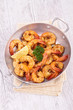 Photo: casserole with cooked shrimp casserole with cooked shrimp