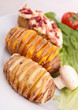 baked potato with cheese