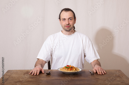 Photo: Spagetti essen Spagetti essen