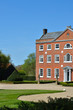 Georgian house in portrait view