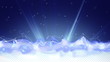 Video: blue flow and particles loop blue flow and particles loop