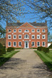 Georgian mansion with long driveway