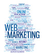 Vector: WEB MARKETING Tag Cloud (e-business strategy online advertising) WEB MARKETING Tag Cloud (e-business strategy online advertising)