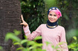 Elegant Arabic woman