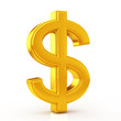 golden dollar symbol