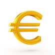 golden euro symbol