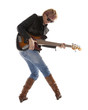Photo: Woman playing guitar Woman playing guitar