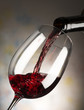red wine glass