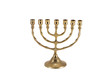 Seven candles menorah