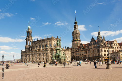 Photo: Dresden Theaterplatz Dresden Theaterplatz