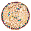 top view of vietnamese style straw hat