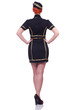 Airhostess isolated on the white background