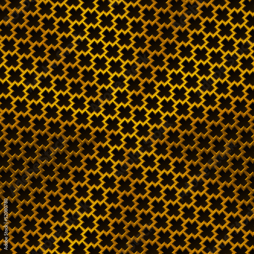 Vector: Background with Cross Pattern and Gold Texture Background with Cross Pattern and Gold Texture