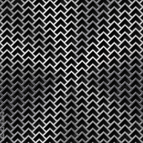 Vector: Background with Lozenge Pattern and Metal Texture Background with Lozenge Pattern and Metal Texture