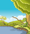 Vector: R&R Turtle Fishing R&R Turtle Fishing