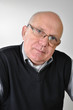 senior man with glasses
