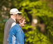 Photo: Senior couple in the park Senior couple in the park