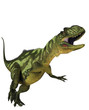 Illustration: Yangchuanosaurus side view Yangchuanosaurus side view