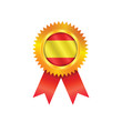 Spain medal flag