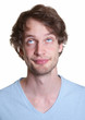 Photo: Junger Mann ist genervt Junger Mann ist genervt