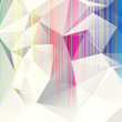 multicolored abstract background of triangles