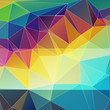 Вектор: multicolored abstract background of triangles multicolored abstract background of triangles