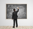 man drawing business concept