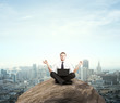 businessman relaxation
