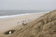 Schlechtes Wetter am Strand