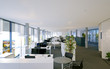 Modernes Büro - modern open space office