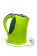 green tea kettle electric isolated on white background