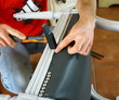 clouter un fauteuil,rénovation