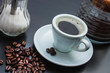 cup of black coffee