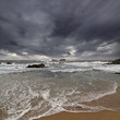 Dark sky beach