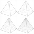 Pyramid From The Simple To The Complicated Shape Vector 09