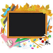 Back to School. Image with Free Space for Text