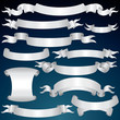 Illustration: Vintage Banners and Ribbons. Vintage Banners and Ribbons.