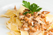 Pfifferlinge mit Bandnudeln