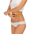 woman with measuring tape