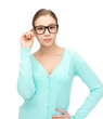 student with eyeglasses