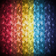 Abstract digital honeycomb background