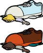 Shoe on Person