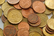 Photo: Euro coins Euro coins