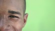 Video: Portrait of happy young black man looking at camera and smiling Portrait of happy young black man looking at camera and smiling