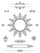Ornament design elements dividers