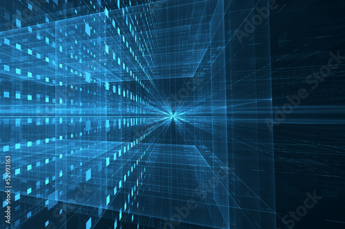 Illustration: Abstract futuristic background Abstract futuristic background